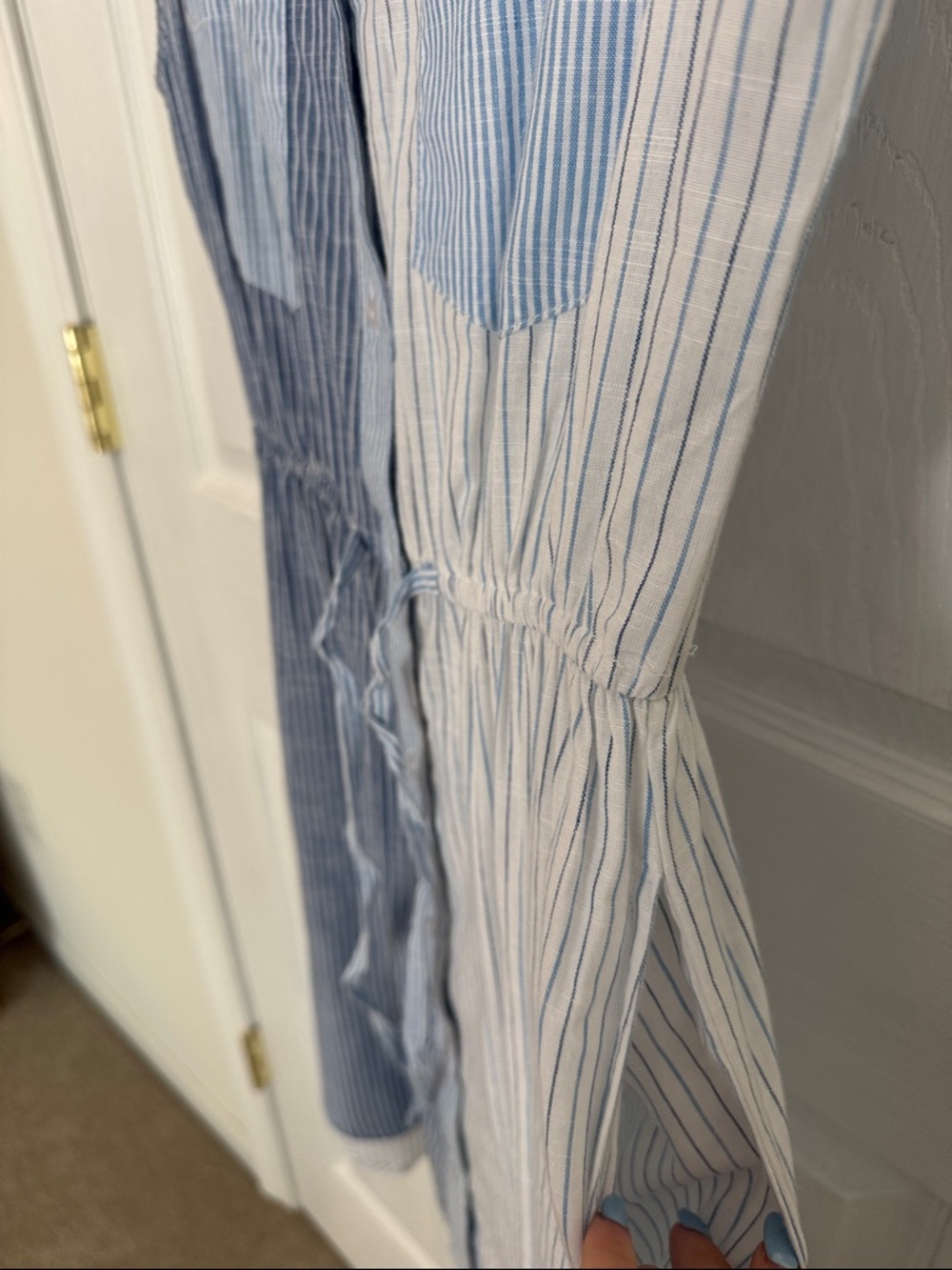 Blue Striped Dress - Picture 5 of 5